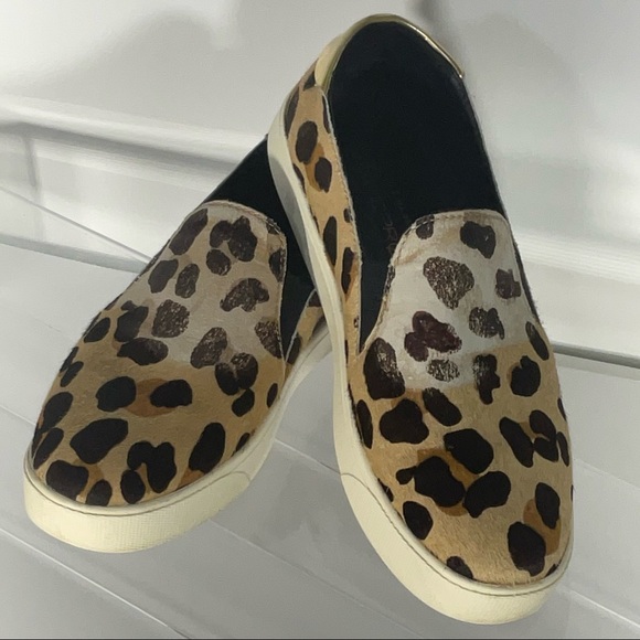 Cole Haan Pro Series Sneakers Leather Lining Tan Brown Animal Print Size: 9C - Picture 8 of 13